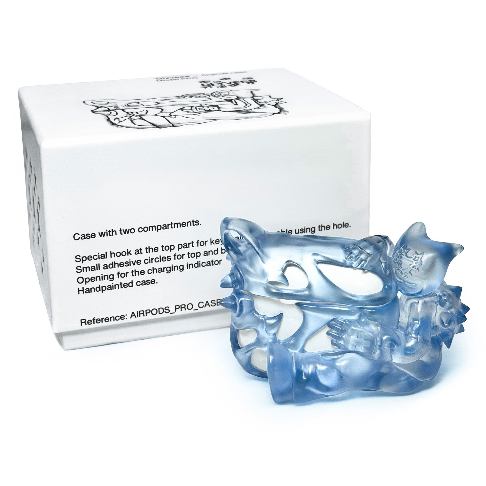 Glyvees Translucent Case for AirPods